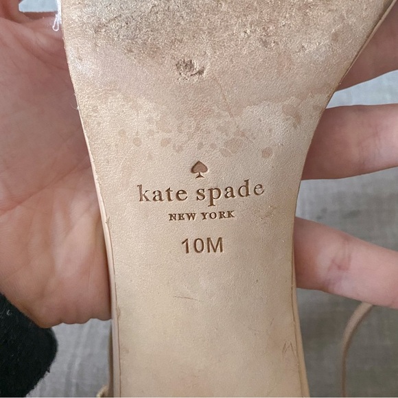 Kate Spade Floral Embroidered Heeled Sandals - Picture 10 of 10